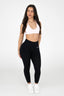 Seamless Scrunch Leggings - Black