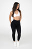 Seamless Scrunch Leggings - Black