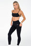 Minimal Lola Crop - Black