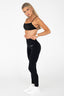 Seamless Scrunch Leggings - Black