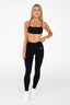 Seamless Scrunch Leggings - Black