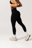 Seamless Scrunch Leggings - Black