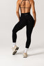 Seamless Scrunch Leggings - Black